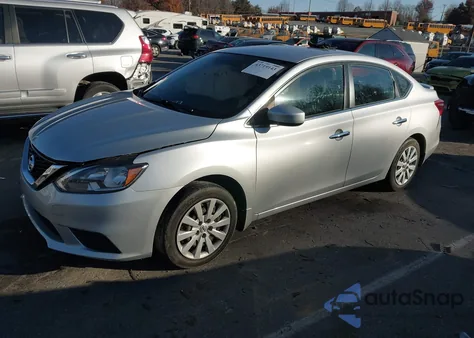 2017 Nissan Sentra Sv из США, поврежденный, VIN 3N1AB7AP5HL650625